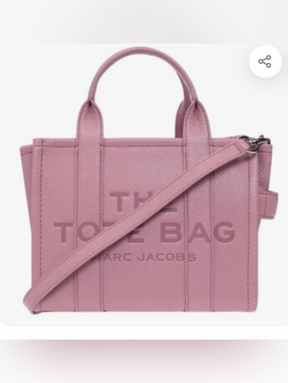 NWT Marc Jacobs The Tote Bag in Lilas